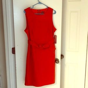 Orange Merona Retro Style Dress